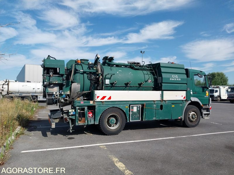 MERCEDES Atego 1828 HUWER 2005 378491KM ROULANT EXPORT UNIQUEMENT - Vacuum truck: picture 4 MERCEDES Atego 1828 HUWER 2005 378491KM ROULANT EXPORT UNIQUEMENT - Vacuum truck: picture 4