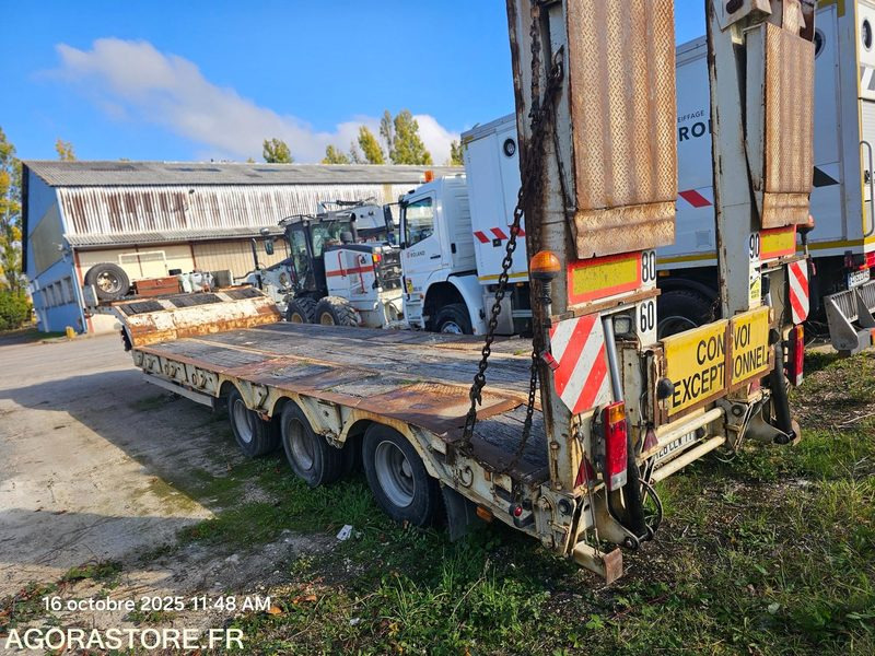 SEMI-REMORQUE PORTE ENGIN KAISER - 2001 - 128CLW77 (MPE057) - Low loader trailer: picture 2 SEMI-REMORQUE PORTE ENGIN KAISER - 2001 - 128CLW77 (MPE057) - Low loader trailer: picture 2