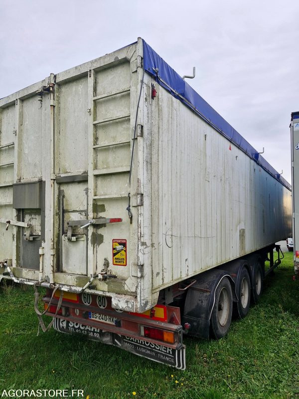 REMORQUE CEREALIERE SAMRO 70 M3 MINES FAVORABLE - Semi-trailer: picture 3 REMORQUE CEREALIERE SAMRO 70 M3 MINES FAVORABLE - Semi-trailer: picture 3