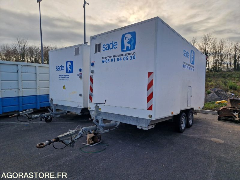 Unité mobile de désamiantage Daudin 2502D - 2014 - DG800RC - Semi-trailer: picture 1 Unité mobile de désamiantage Daudin 2502D - 2014 - DG800RC - Semi-trailer: picture 1