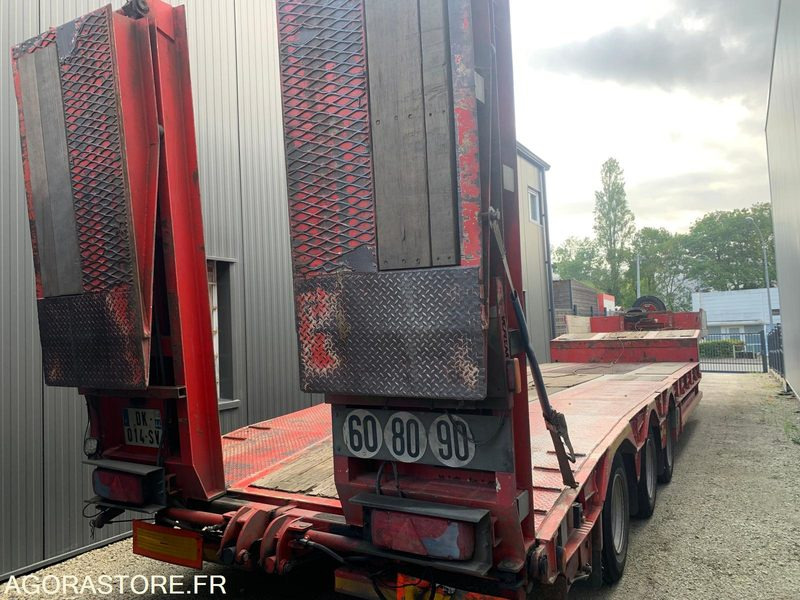 Trailer Porte engin VEREM avec table élévatrice et rallonges 2014: picture 6