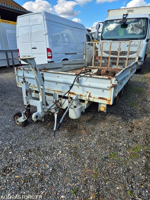 Remorque porte engins DAUPHIN double essieux - Trailer: picture 2 Remorque porte engins DAUPHIN double essieux - Trailer: picture 2