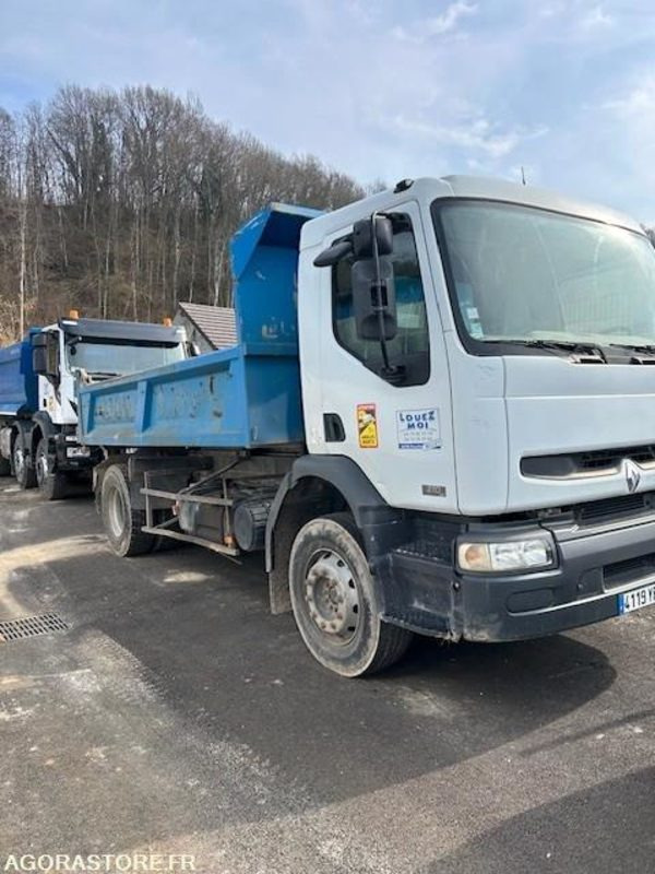CAMION BI-BENNE RENAULT PREMIUM 270 DCI 420 000 KM 2002 - Truck: picture 1 CAMION BI-BENNE RENAULT PREMIUM 270 DCI 420 000 KM 2002 - Truck: picture 1