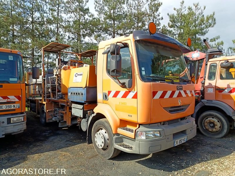 Camion Renault Midlum machine à spray peinture BE-892-HC - Truck: picture 2 Camion Renault Midlum machine à spray peinture BE-892-HC - Truck: picture 2
