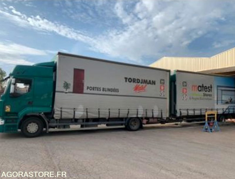 Camion remorque Renault premium - Truck: picture 1 Camion remorque Renault premium - Truck: picture 1