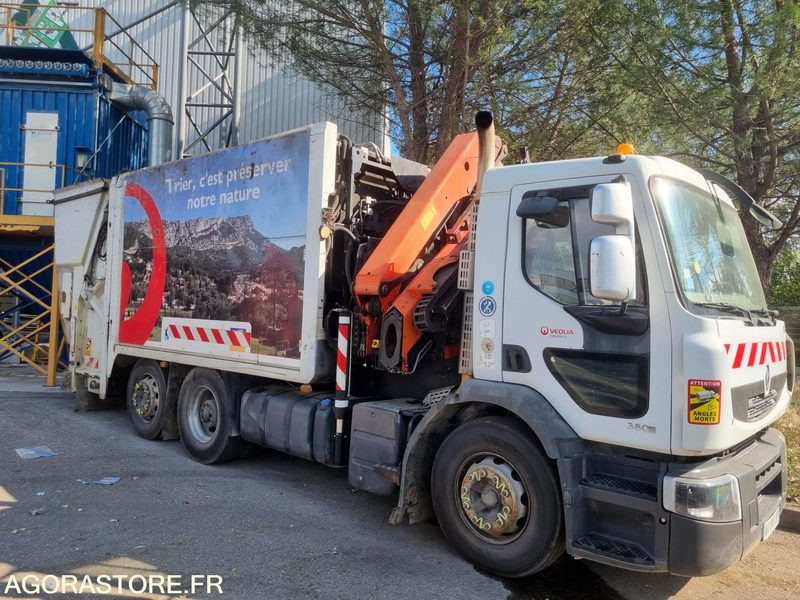 PORTEUR RENAULT 26t BOM GRUE de 2010 - 348000 km (r30074) - Truck: picture 1 PORTEUR RENAULT 26t BOM GRUE de 2010 - 348000 km (r30074) - Truck: picture 1