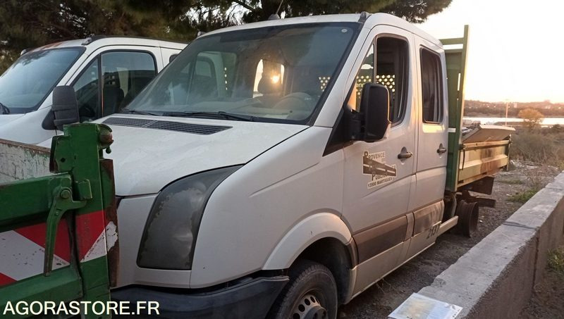 VOLKSWAGEN CRAFTER benne double cabine - 2011 - 213750kms - BL-964-FA - Tipper van: picture 1 VOLKSWAGEN CRAFTER benne double cabine - 2011 - 213750kms - BL-964-FA - Tipper van: picture 1