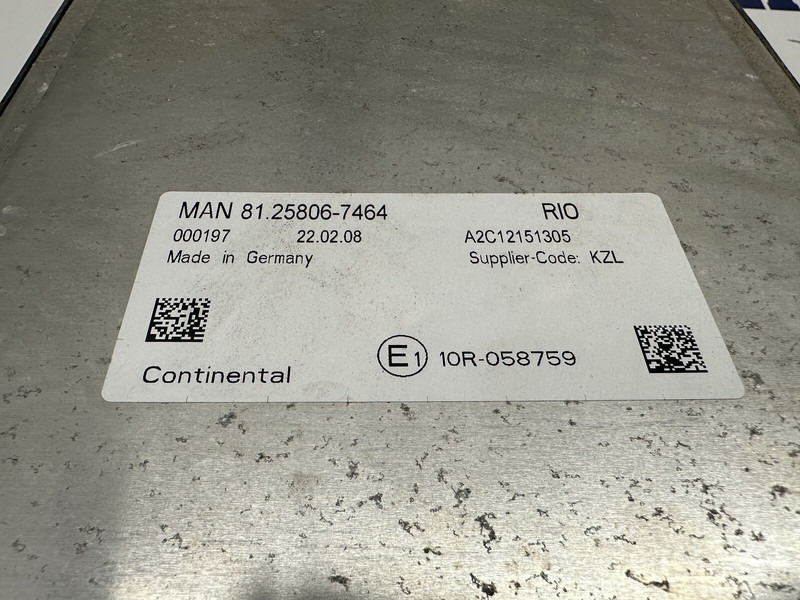Continental RIO control unit - ECU for Truck: picture 3 Continental RIO control unit - ECU for Truck: picture 3