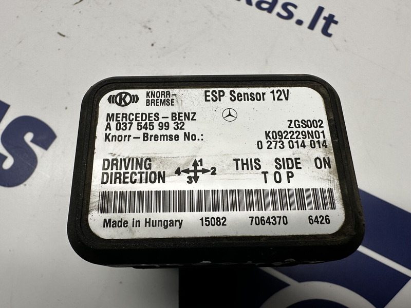 KNORR-BREMSE ESP sensor 12V - Sensor for Truck: picture 4 KNORR-BREMSE ESP sensor 12V - Sensor for Truck: picture 4