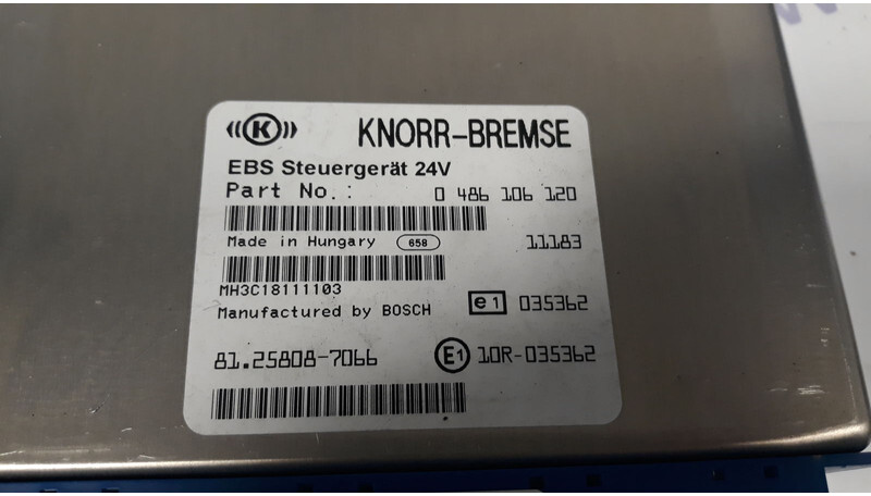 KNORR-BREMSE TGX - ECU for Truck: picture 3 KNORR-BREMSE TGX - ECU for Truck: picture 3