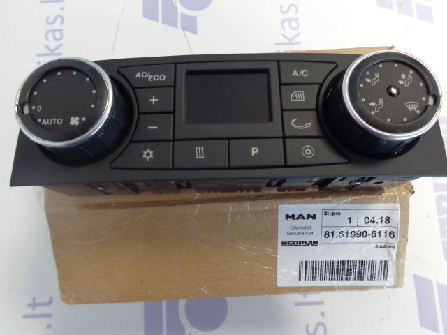 MAN NEW OE heater control unit - Dashboard for Truck: picture 1 MAN NEW OE heater control unit - Dashboard for Truck: picture 1