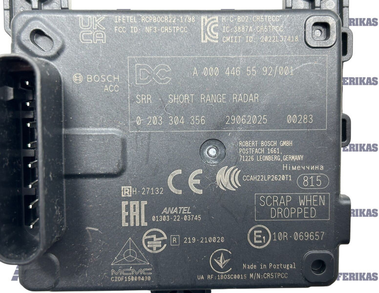 Mercedes-Benz ACC SRR Short Range Radar - Sensor for Truck: picture 4 Mercedes-Benz ACC SRR Short Range Radar - Sensor for Truck: picture 4