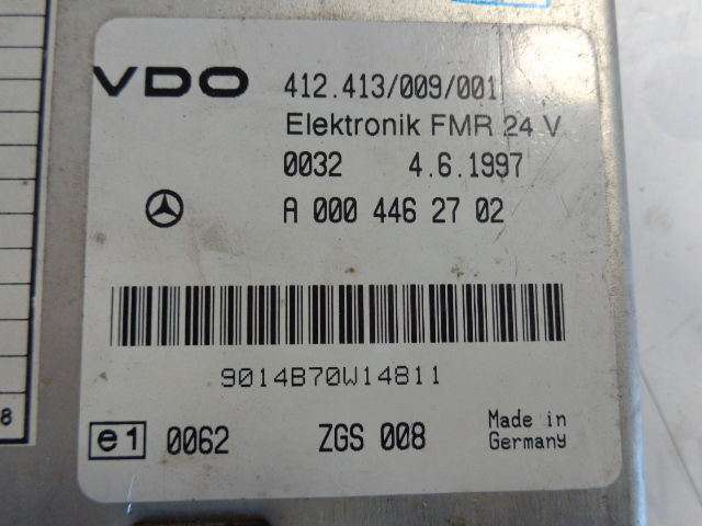 Mercedes-Benz VDO Elektronik FMR,FR 0004462302, 0004462702, 00044638, 00044646 - ECU for Truck: picture 5 Mercedes-Benz VDO Elektronik FMR,FR 0004462302, 0004462702, 00044638, 00044646 - ECU for Truck: picture 5