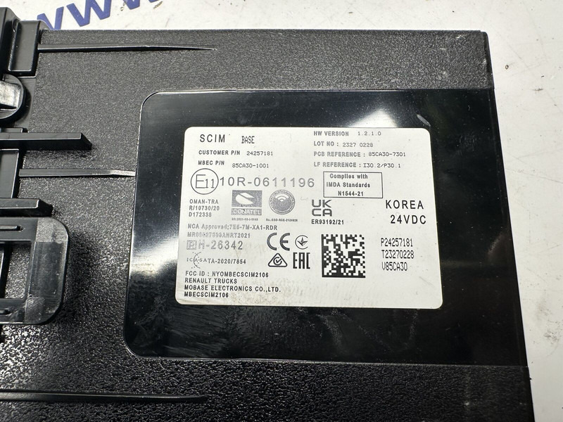 Renault SCIM - ECU for Truck: picture 4 Renault SCIM - ECU for Truck: picture 4