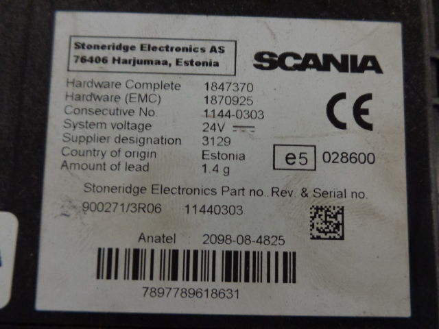 Scania LAS2 - ECU for Truck: picture 3 Scania LAS2 - ECU for Truck: picture 3