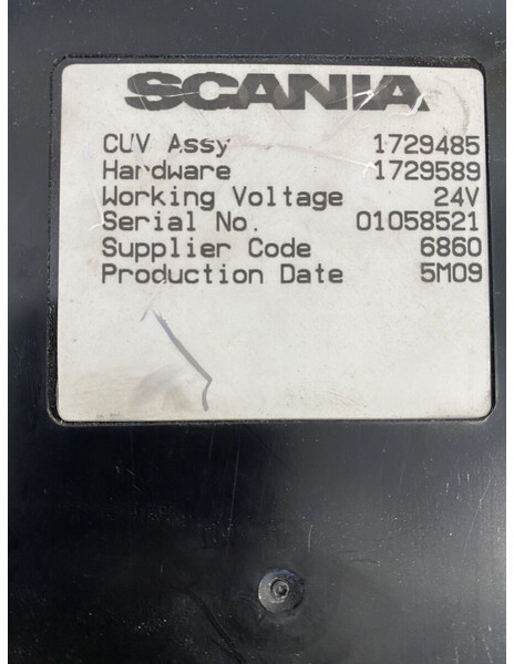 Scania VIS - ECU for Truck: picture 4 Scania VIS - ECU for Truck: picture 4