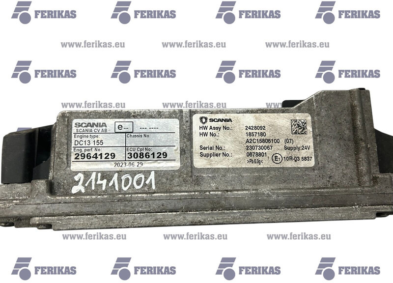 Scania ignition set DC13 155 - ECU for Truck: picture 4 Scania ignition set DC13 155 - ECU for Truck: picture 4