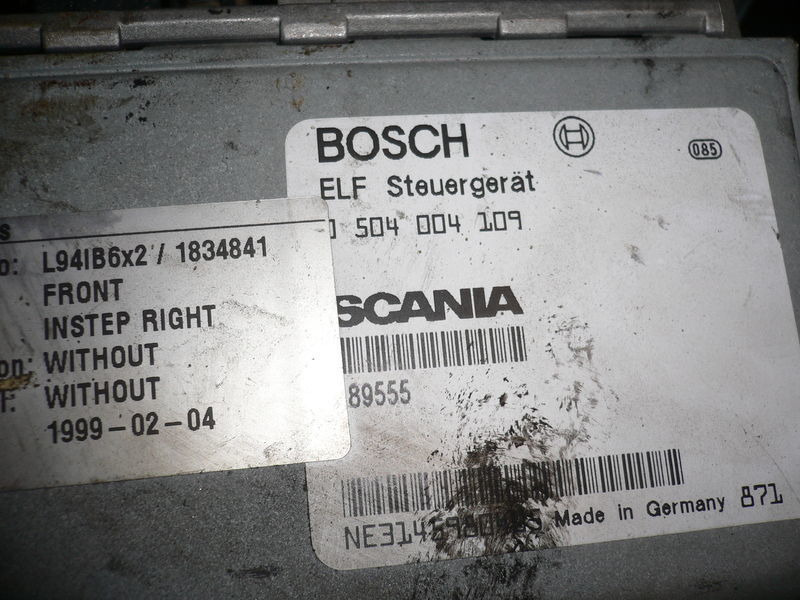 Scania BOSCH 0504004109/. VUS-4 405ac - ECU: picture 2 Scania BOSCH 0504004109/. VUS-4 405ac - ECU: picture 2