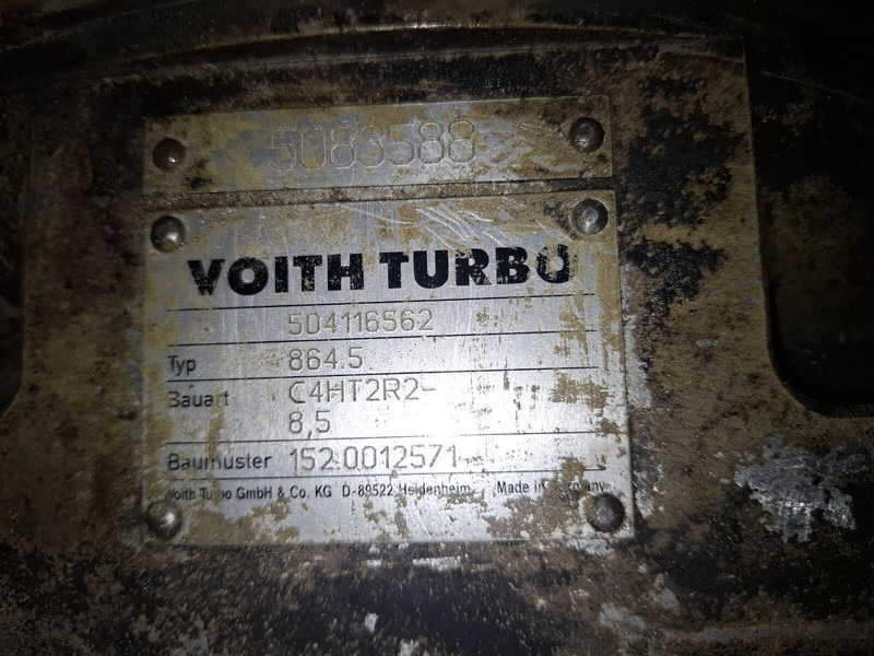Volvo VOITH 864.5 \ 854.5 \ 854.3E. 864.3E/ 864.3/ 861/ 863 - Gearbox: picture 3 Volvo VOITH 864.5 \ 854.5 \ 854.3E. 864.3E/ 864.3/ 861/ 863 - Gearbox: picture 3