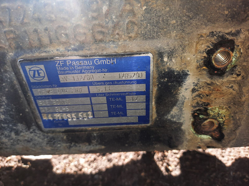 Volvo шестерни бортовой передачи ZF - Rear axle: picture 5 Volvo шестерни бортовой передачи ZF - Rear axle: picture 5