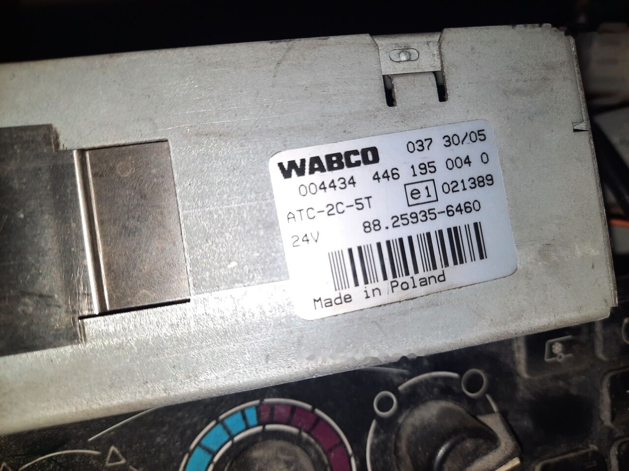 WABCO Klima . 446195040. Termoking Mercedes-Benz Bova/ MAN - Electrical system for Bus: picture 4 WABCO Klima . 446195040. Termoking Mercedes-Benz Bova/ MAN - Electrical system for Bus: picture 4