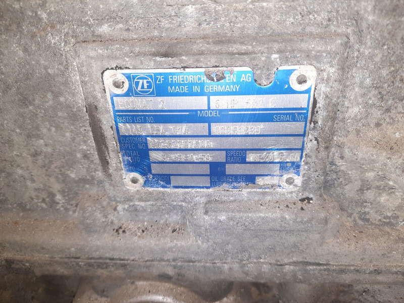 ZF 6HP604C .6HP502C. 6HP552C .6HP602C. 6HP592C. 6HP504C .6HP604C. 6 - Gearbox: picture 5 ZF 6HP604C .6HP502C. 6HP552C .6HP602C. 6HP592C. 6HP504C .6HP604C. 6 - Gearbox: picture 5