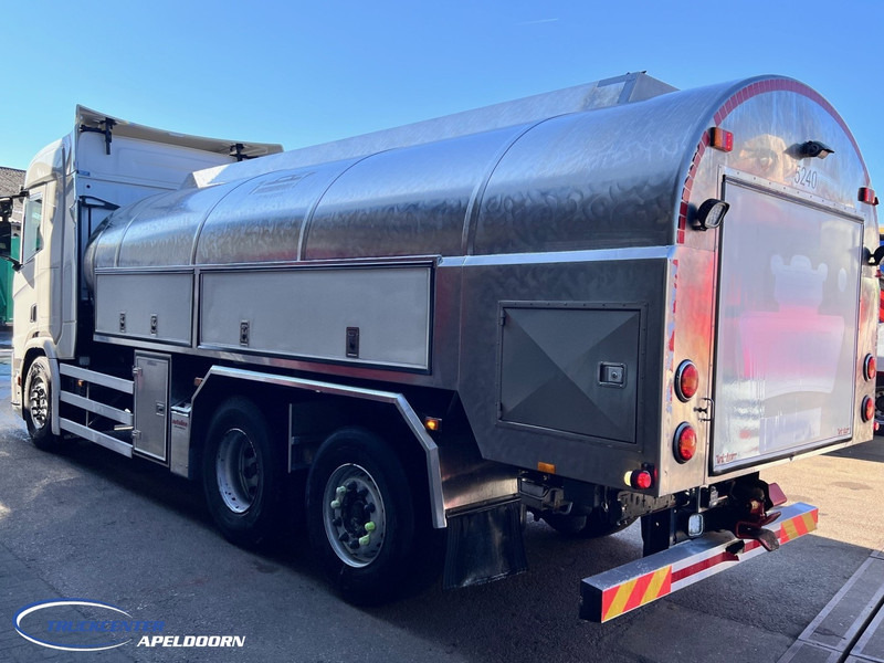 Scania R500 NGS 15000 Liter, Retarder, Steering axle, Stainless steel - Edelstahlt, Milk - Milch - Water - Tank truck: picture 4 Scania R500 NGS 15000 Liter, Retarder, Steering axle, Stainless steel - Edelstahlt, Milk - Milch - Water - Tank truck: picture 4