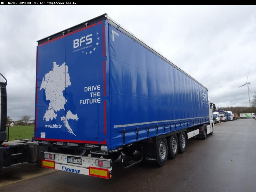 Krone Sattelauflieger SDP 27 eLB50-CS XL Getränke, Cod - Curtainsider semi-trailer: picture 2 Krone Sattelauflieger SDP 27 eLB50-CS XL Getränke, Cod - Curtainsider semi-trailer: picture 2