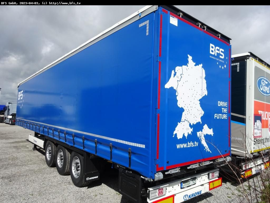 Krone Sattelauflieger SDP 27 eLB50-CS XL Getränke, Cod - Curtainsider semi-trailer: picture 2 Krone Sattelauflieger SDP 27 eLB50-CS XL Getränke, Cod - Curtainsider semi-trailer: picture 2