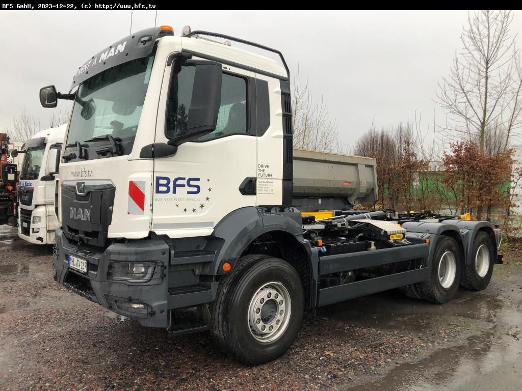 MAN TGS (TG3) 26.480 6x4 BL Palfinger - Hook lift truck: picture 1 MAN TGS (TG3) 26.480 6x4 BL Palfinger - Hook lift truck: picture 1