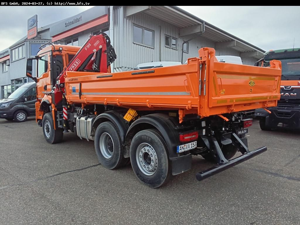 MAN TGS (TG3) 28.510 6x4-4 BL CH WiDi Fassi 15mt - Tipper: picture 3 MAN TGS (TG3) 28.510 6x4-4 BL CH WiDi Fassi 15mt - Tipper: picture 3