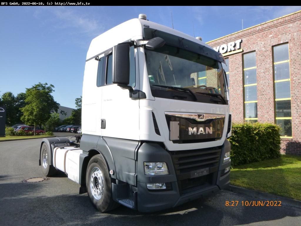 MAN TGX 18.500 4x2 BLS Leder, Hydraulik - Tractor unit: picture 1 MAN TGX 18.500 4x2 BLS Leder, Hydraulik - Tractor unit: picture 1