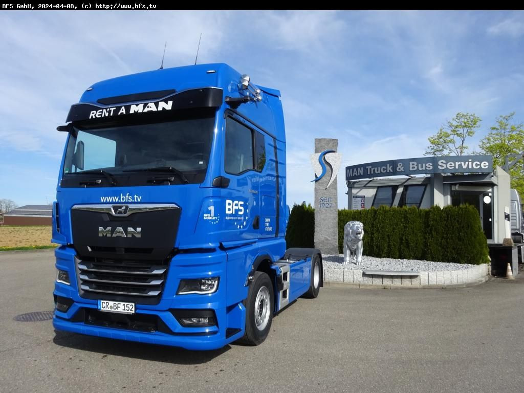 MAN TGX (TG3) 18.520 4x2 BL SA Digitales Spiegelsyst - Tractor unit: picture 1 MAN TGX (TG3) 18.520 4x2 BL SA Digitales Spiegelsyst - Tractor unit: picture 1
