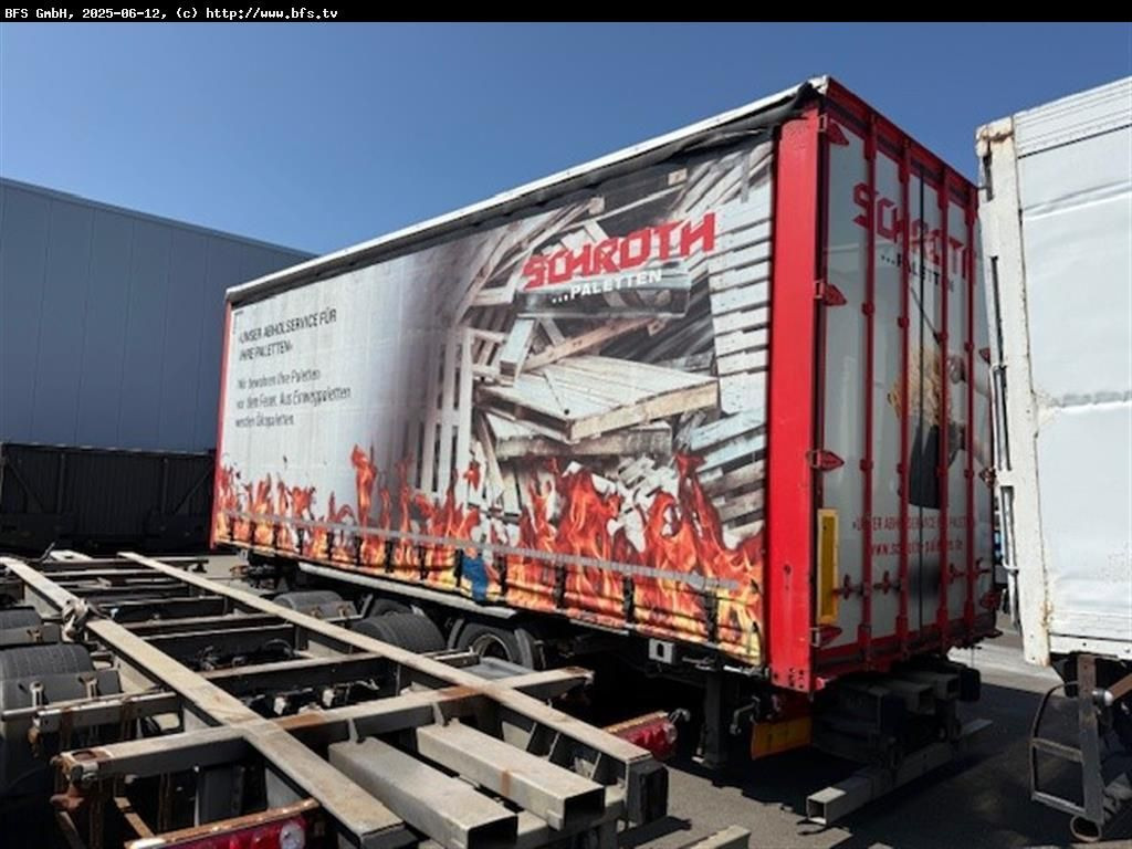 Wecon Anhänger AWZ218 LN BDF mit Staplermitnahme - Curtainsider trailer: picture 2 Wecon Anhänger AWZ218 LN BDF mit Staplermitnahme - Curtainsider trailer: picture 2