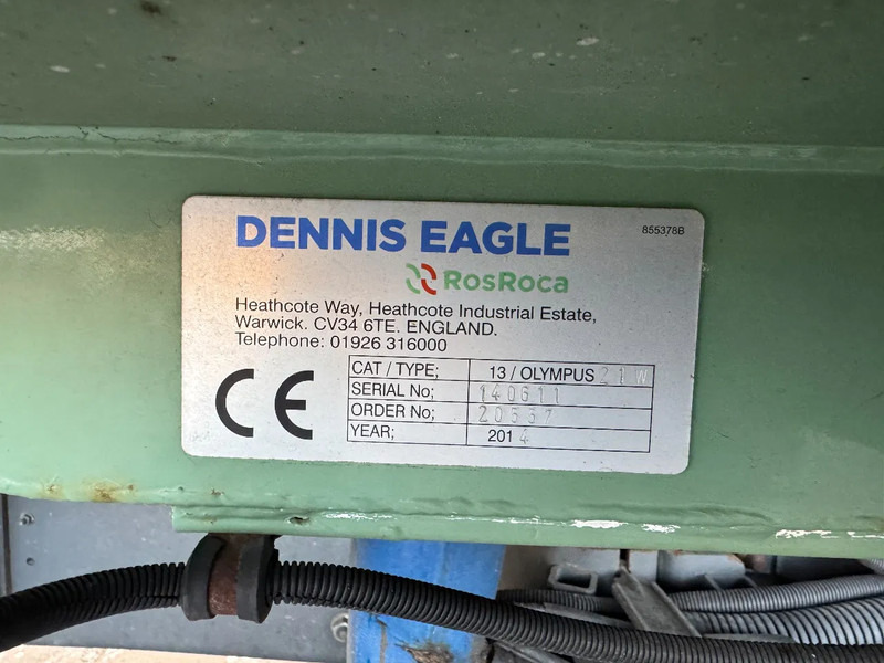 Garbage truck DAF CF 290 6X2 EURO 6 DENNIS EAGLE OLYMPUS 21W: picture 9
