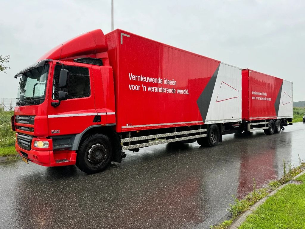 DAF CF 75.310 4X2 + LAG HANGER + TÜV TILL 01-2025 - Box truck: picture 1 DAF CF 75.310 4X2 + LAG HANGER + TÜV TILL 01-2025 - Box truck: picture 1