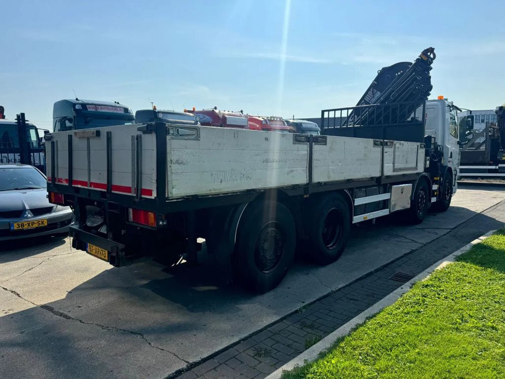 Dropside/ Flatbed truck, Crane truck DAF CF 85 8x2 HIAB 422E8 REMOTE CONTROLE: picture 13