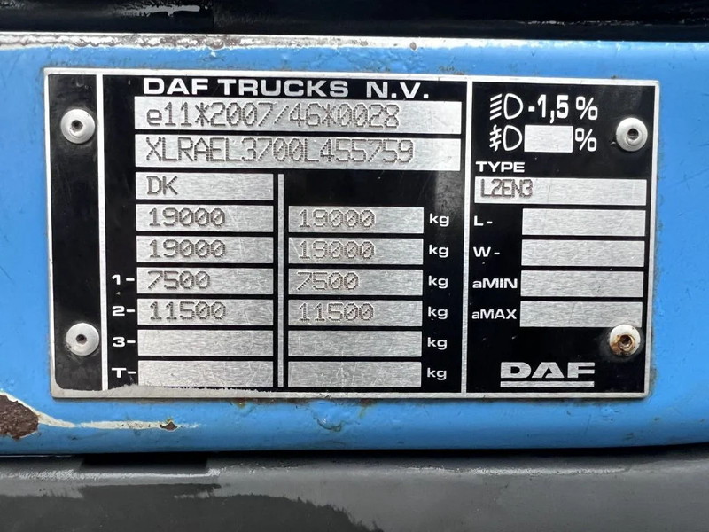 DAF LF 250 4X2 EURO 6 418.609KM BOX 8.5M ZEPRO LOAD LIFT on lease DAF LF 250 4X2 EURO 6 418.609KM BOX 8.5M ZEPRO LOAD LIFT: picture 12