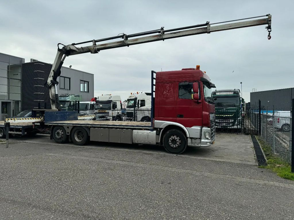 DAF XF 510 6X2 EURO 6 + HIAB 166 HI PRO + REMOTE CON - Dropside/ Flatbed truck, Crane truck: picture 3 DAF XF 510 6X2 EURO 6 + HIAB 166 HI PRO + REMOTE CON - Dropside/ Flatbed truck, Crane truck: picture 3