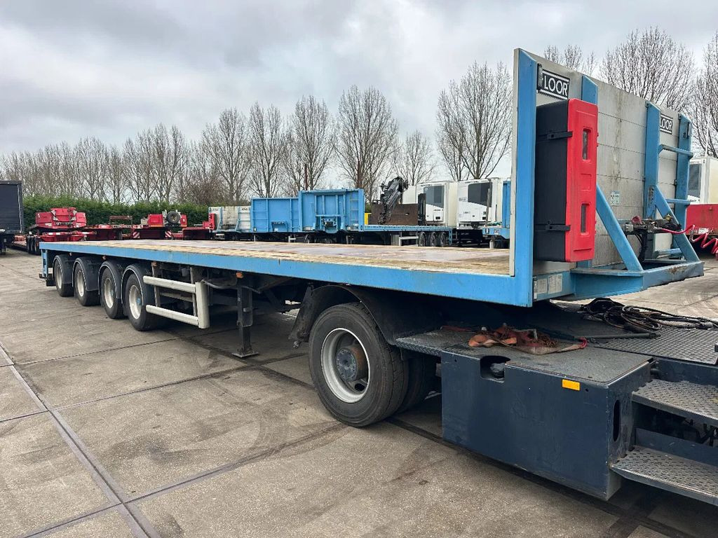 Floor 2 AXLE STEERING an 2 LIFT AXLE - Dropside/ Flatbed semi-trailer: picture 3 Floor 2 AXLE STEERING an 2 LIFT AXLE - Dropside/ Flatbed semi-trailer: picture 3