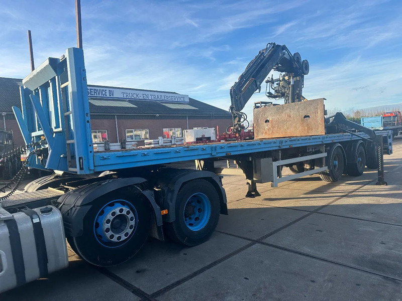 Dropside/ Flatbed semi-trailer Floor HIAB Roller 165-F3 Rotator: picture 10