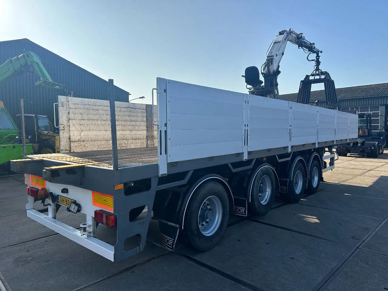 Dropside/ Flatbed semi-trailer Floor KENNIS R14/6.00 APK 11-2026 2 STUUR EN 2 LIFT ASSEN: picture 15 Dropside/ Flatbed semi-trailer Floor KENNIS R14/6.00 APK 11-2026 2 STUUR EN 2 LIFT ASSEN: picture 15