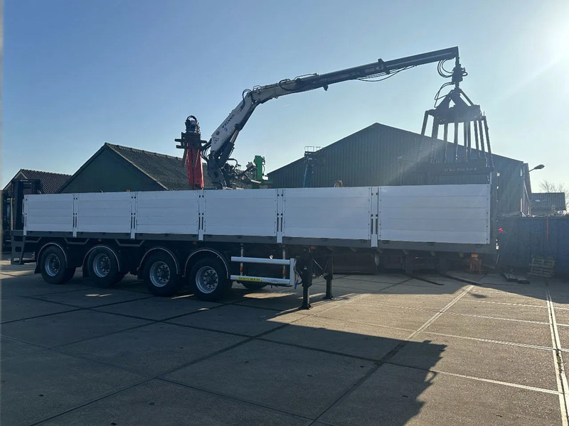 Dropside/ Flatbed semi-trailer Floor KENNIS R14/6.00 APK 11-2026 2 STUUR EN 2 LIFT ASSEN: picture 17 Dropside/ Flatbed semi-trailer Floor KENNIS R14/6.00 APK 11-2026 2 STUUR EN 2 LIFT ASSEN: picture 17