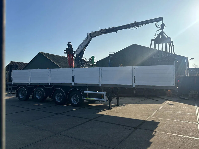 Dropside/ Flatbed semi-trailer Floor KENNIS R14/6.00 APK 11-2026 2 STUUR EN 2 LIFT ASSEN: picture 13 Dropside/ Flatbed semi-trailer Floor KENNIS R14/6.00 APK 11-2026 2 STUUR EN 2 LIFT ASSEN: picture 13