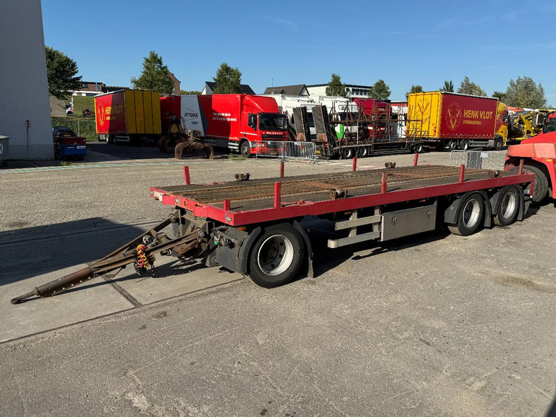Dropside/ Flatbed trailer GS Meppel AC 2800 - 3 AXLE - SAF + LIFTING AXLE: picture 1