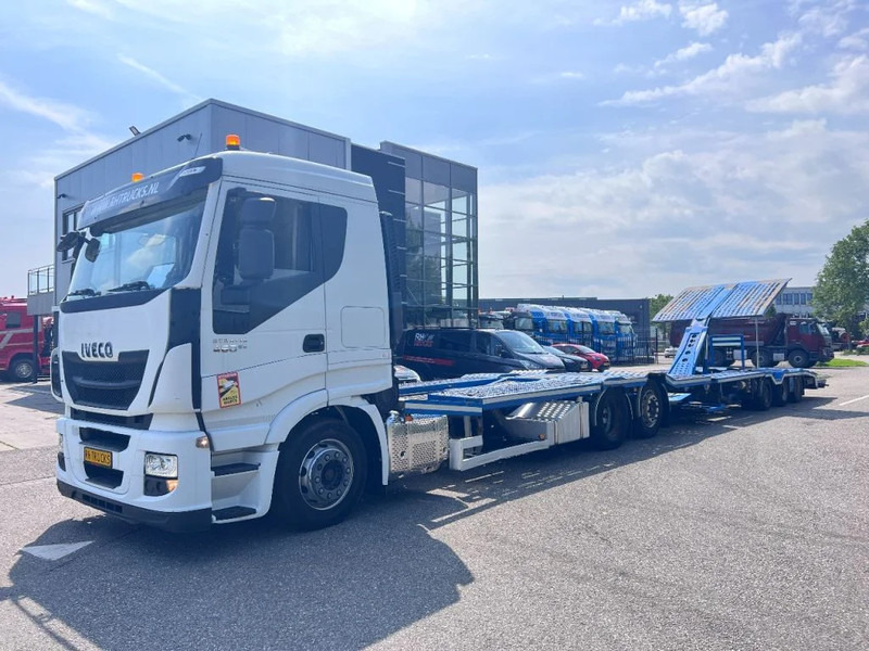 Iveco Stralis 460 6X2 EURO 6 + GS MEPPEL - TRUCK-TRANSPORTER - Autotransporter truck: picture 3 Iveco Stralis 460 6X2 EURO 6 + GS MEPPEL - TRUCK-TRANSPORTER - Autotransporter truck: picture 3