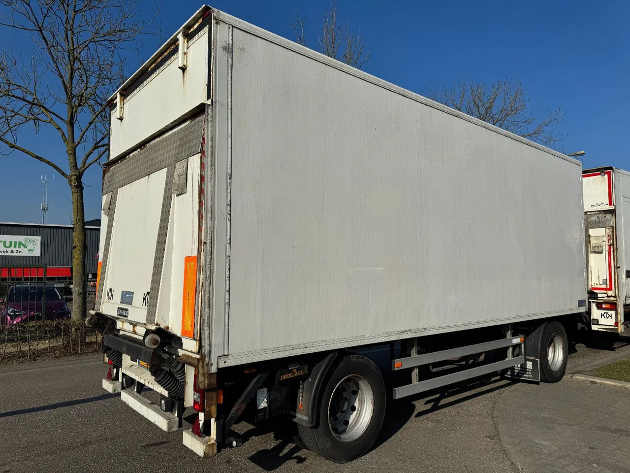 Jumbo MV 200 E + 2 AXLE BPW + DHOLLANDIA - Closed box trailer: picture 2 Jumbo MV 200 E + 2 AXLE BPW + DHOLLANDIA - Closed box trailer: picture 2