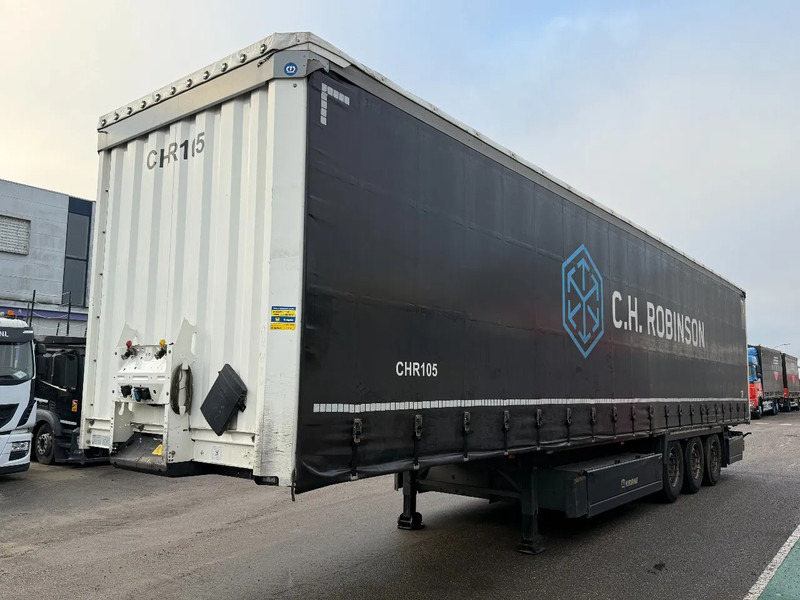 Krone SD - 3 AXLE - DISC BRAKES + SLIDING ROOF - Curtainsider semi-trailer: picture 1 Krone SD - 3 AXLE - DISC BRAKES + SLIDING ROOF - Curtainsider semi-trailer: picture 1