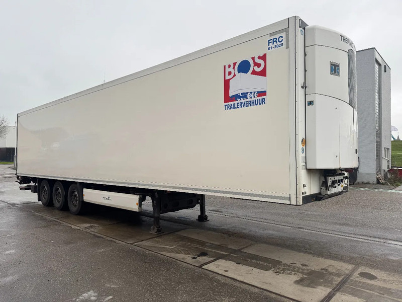 Krone SD 3 AXLE DISC BRAKES THERMO KING SLXe + DHOLLANDIA 2000kg - Refrigerator semi-trailer: picture 3 Krone SD 3 AXLE DISC BRAKES THERMO KING SLXe + DHOLLANDIA 2000kg - Refrigerator semi-trailer: picture 3