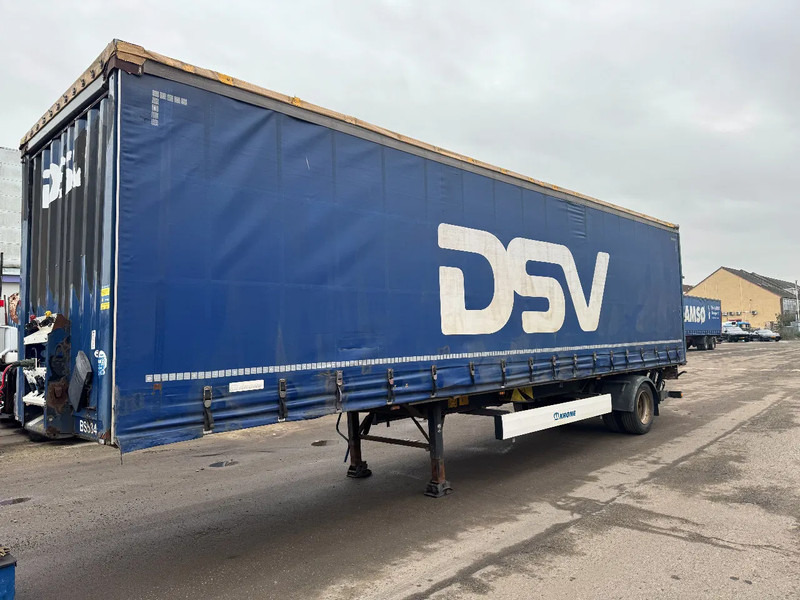 Krone SE 1 AXLE SLIDING ROOF BÄR LOAD LIFT - Curtainsider semi-trailer: picture 1 Krone SE 1 AXLE SLIDING ROOF BÄR LOAD LIFT - Curtainsider semi-trailer: picture 1